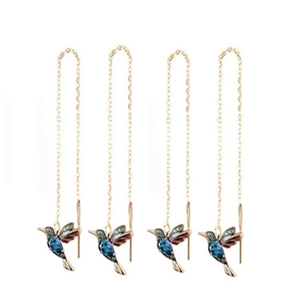 HOST PICK Hummingbird Threader Drop Earrings - Picture 6 of 13